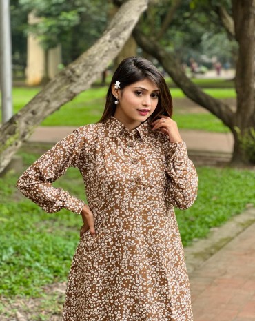 Ladies Long Shirt & Plazu