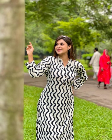 Long Kurti With Plazu