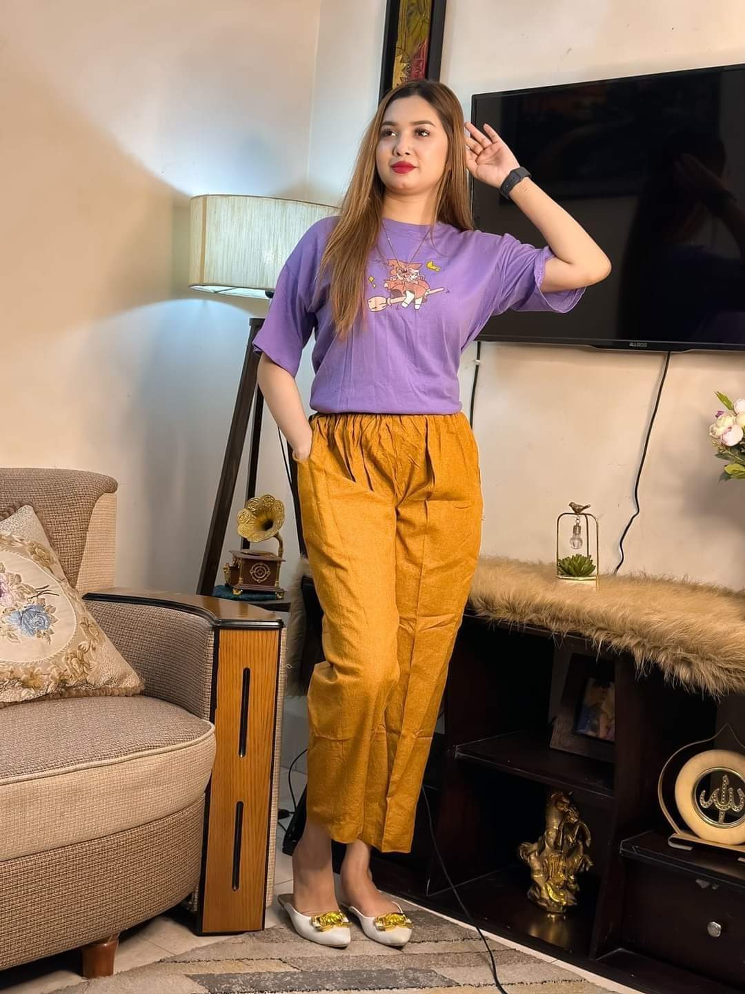 Cotton Pocket Pant