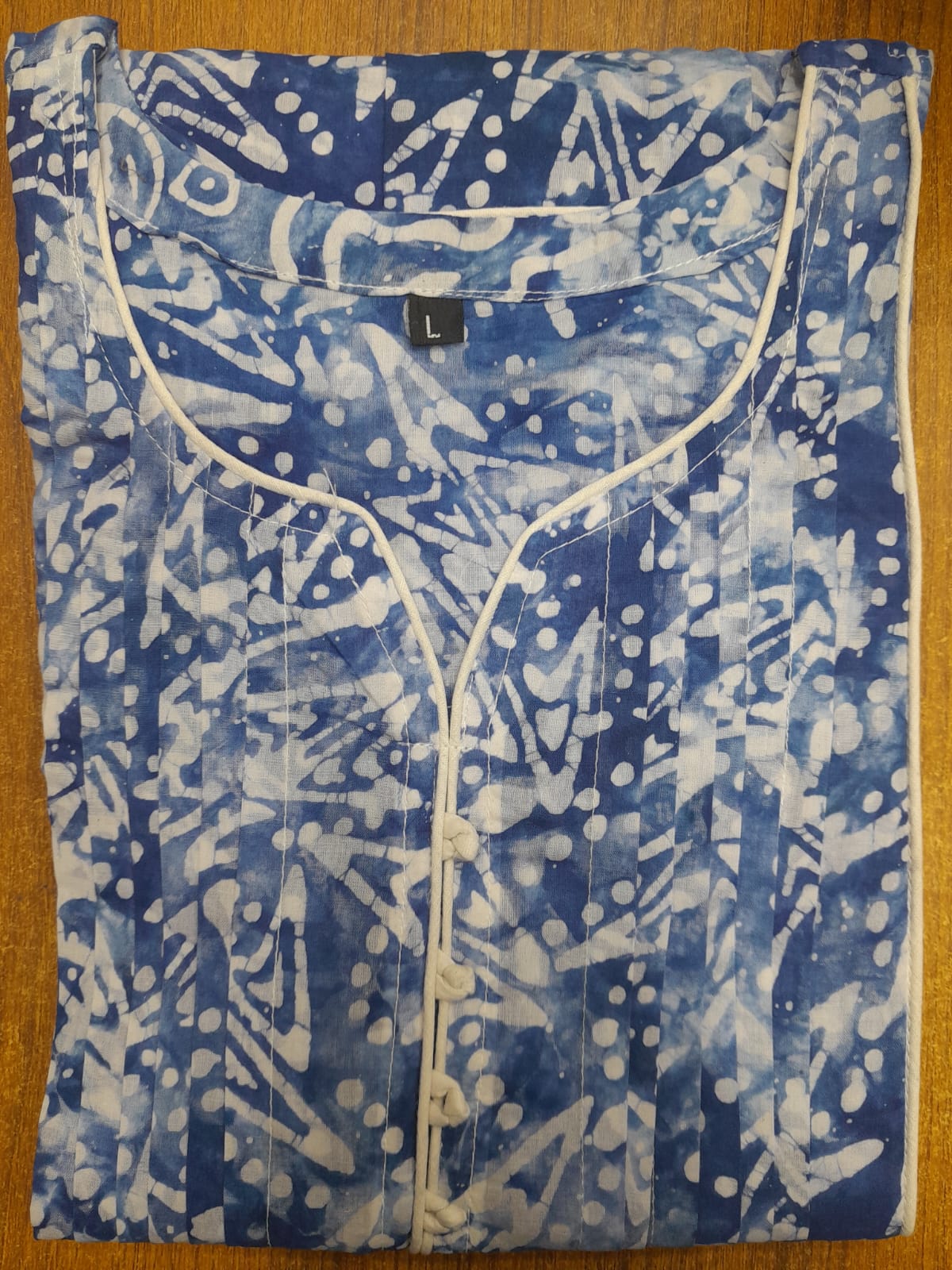 Batik Kurti One Piece