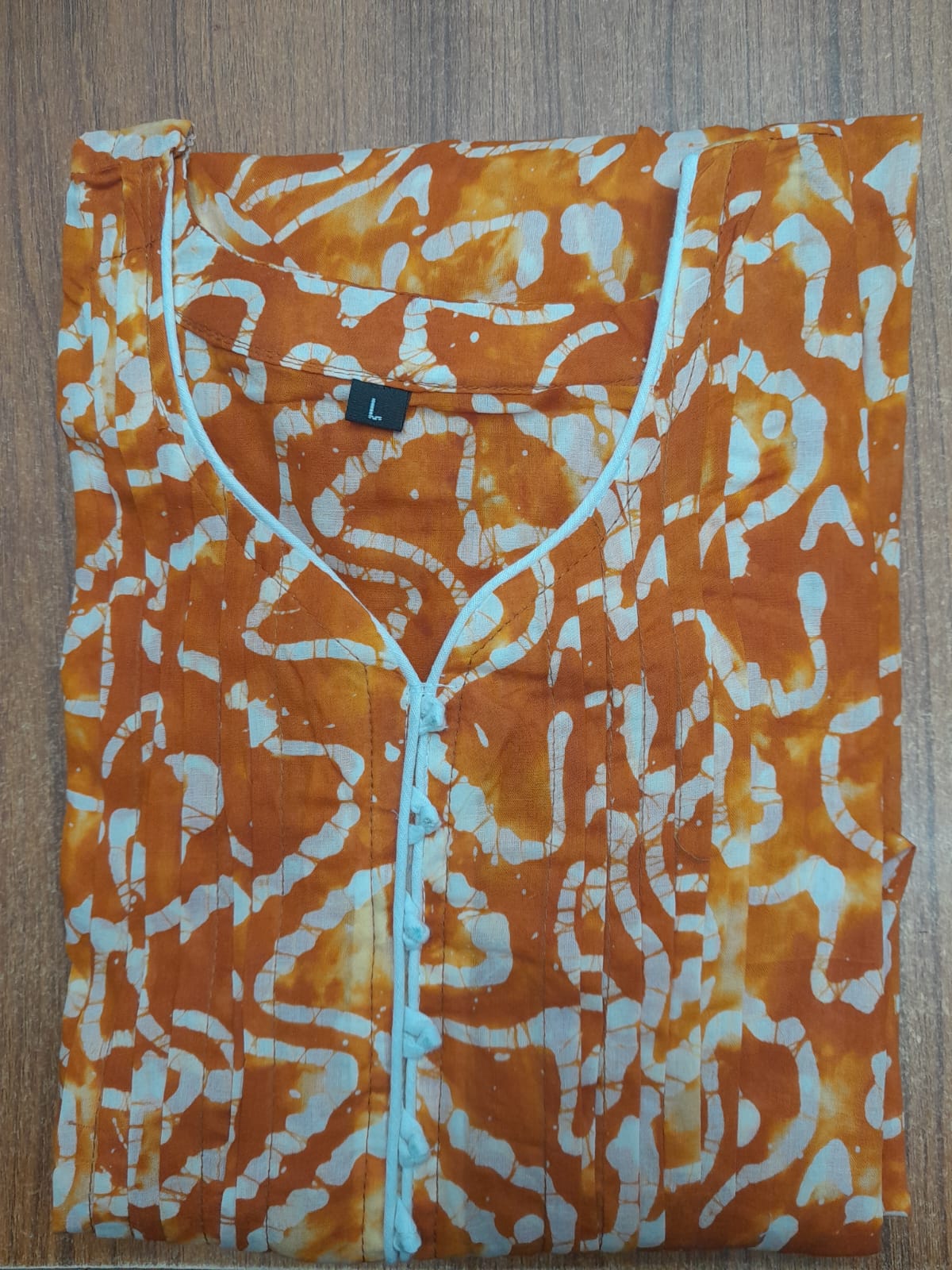 Batik Kurti One Piece