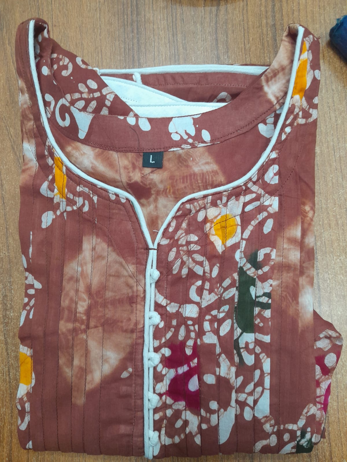 Batik Kurti One Piece