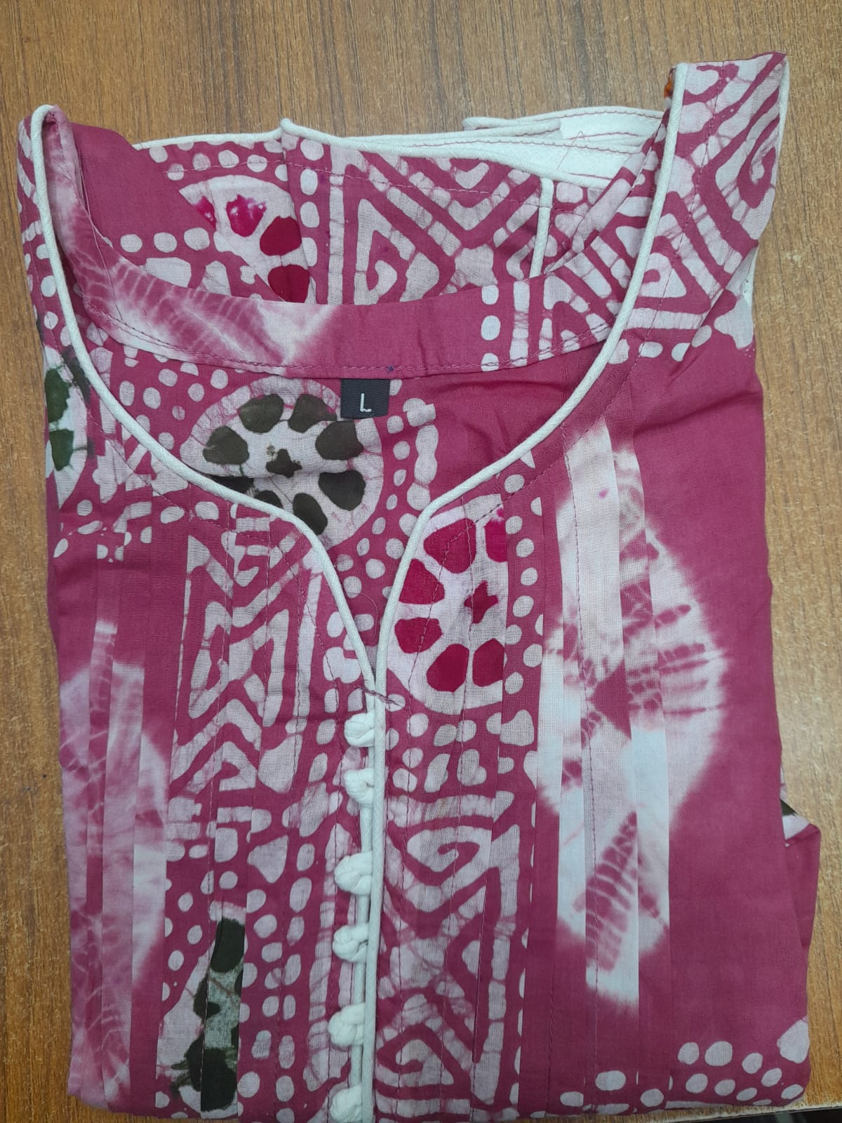 Batik Kurti One Piece