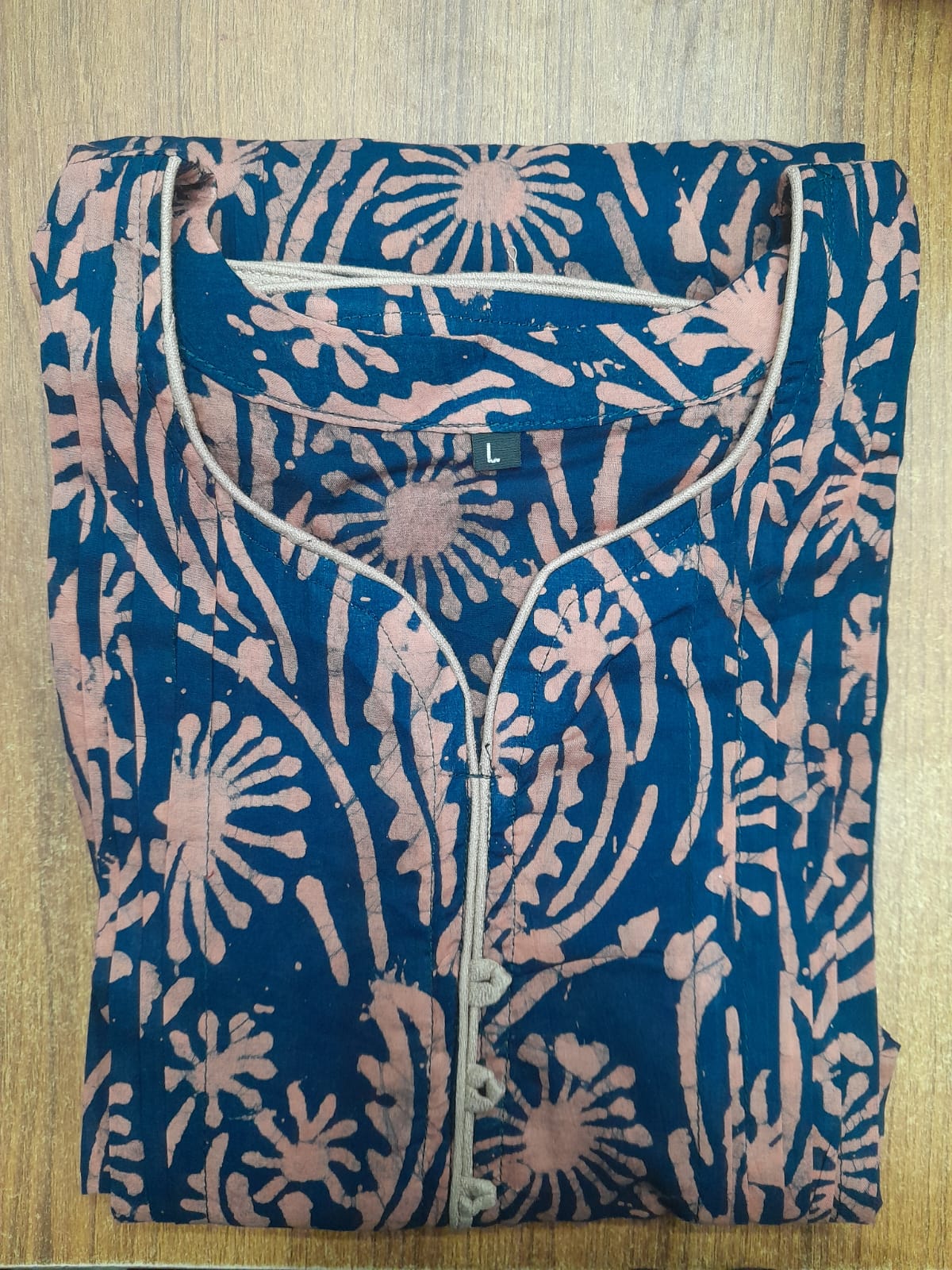Batik Kurti One Piece
