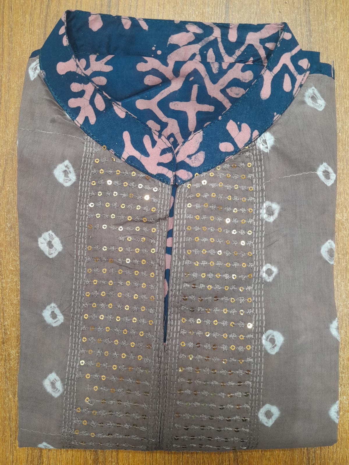 Batik Kurti One Piece