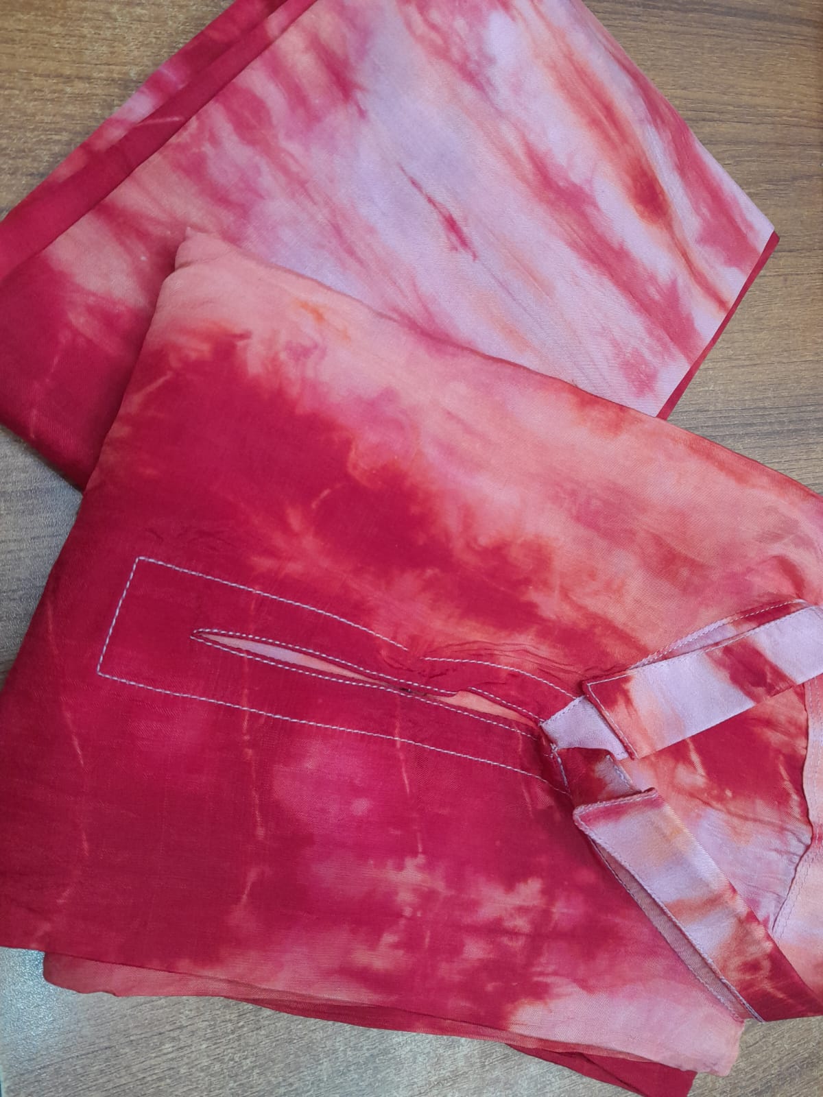 Silk Batik Co-ord Set