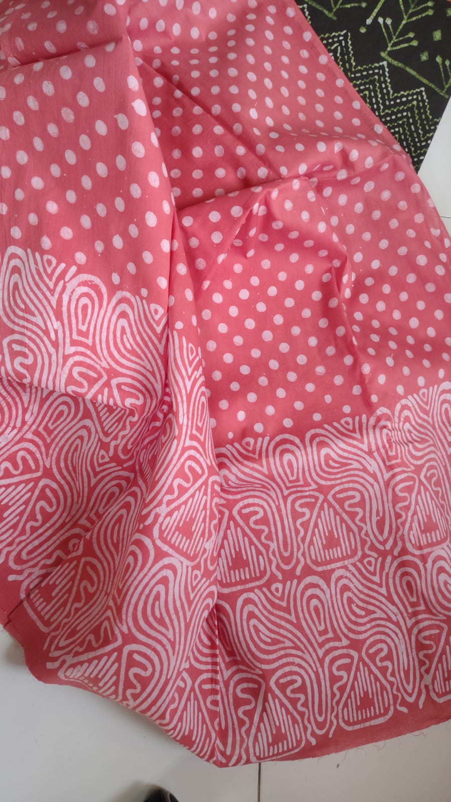 Batik Unstitch three piece