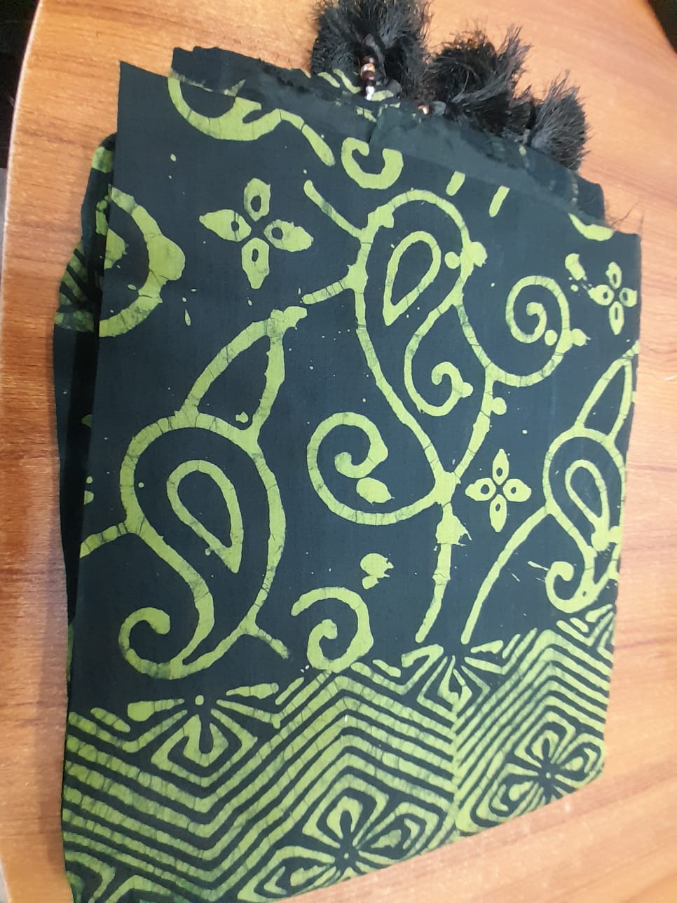 Batik Unstitch three piece