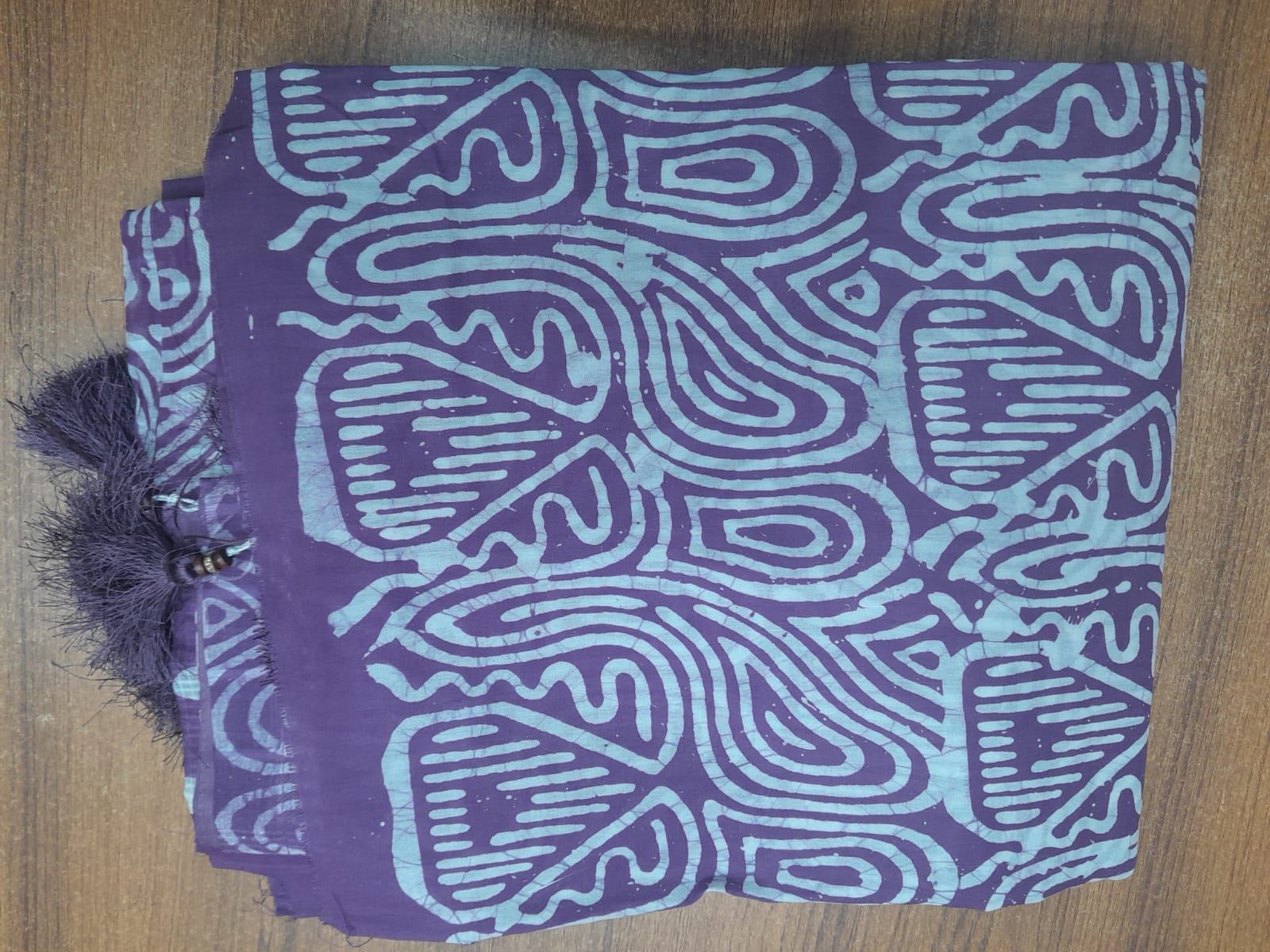Batik Unstitch three piece