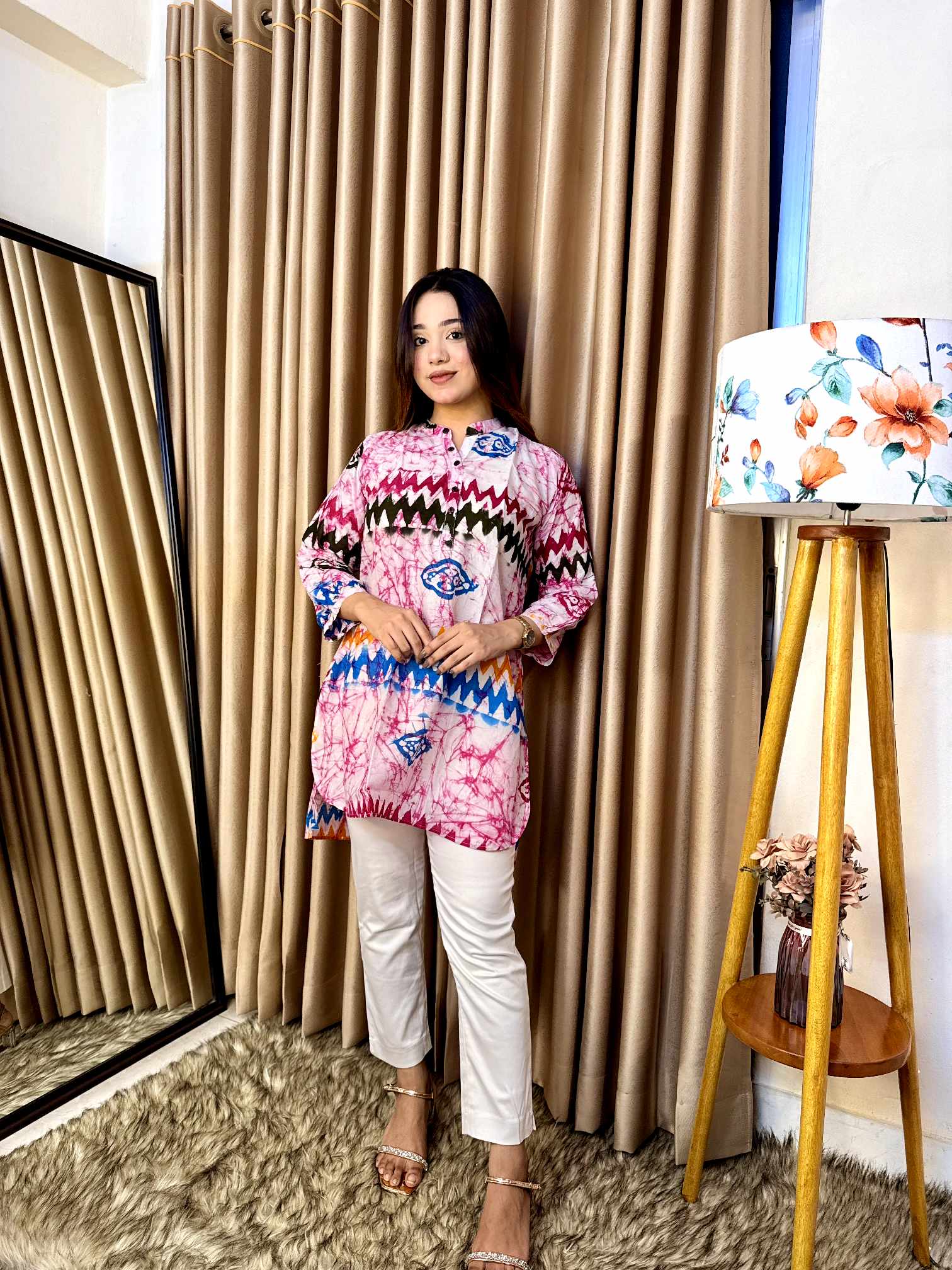 Batik Kurti One Piece