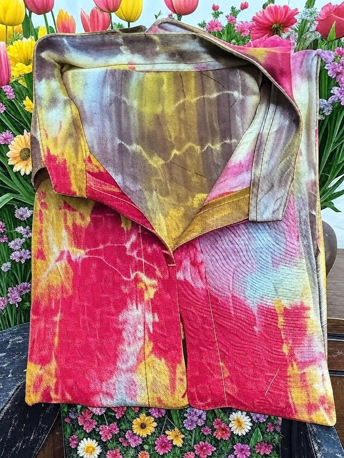 Silk Batik Co-ord Set