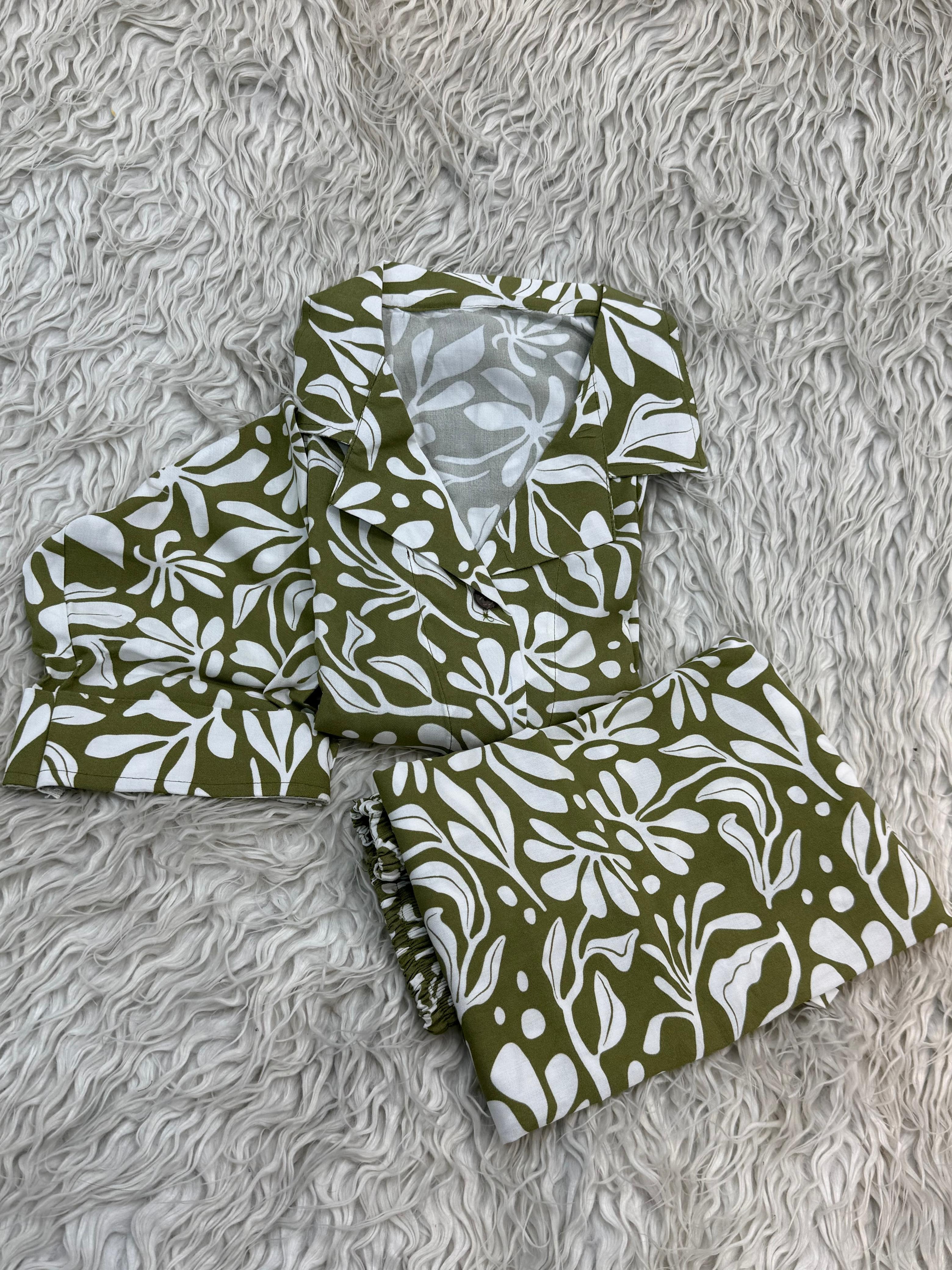 Digital print Co-ord Set
